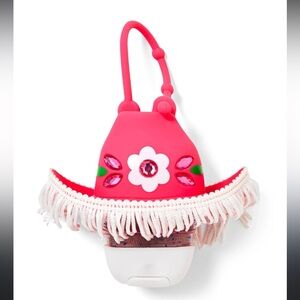 Bath & Body Works Pink Cowboy Hat Hand Sanitizer Holder